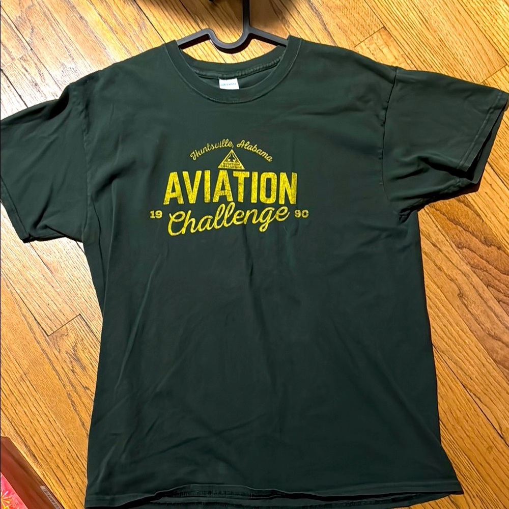 Aviation Challenge Green T-Shirt